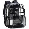 Vorspack Clear Backpack Heavy Duty - Clear Book Bag with