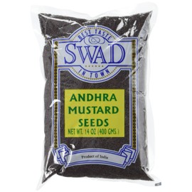 Great Bazaar Swad Andhra Mustard Seed, 14 Ounce