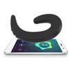 Wireless Bluetooth Headset Earphone Stereo EarHook With Micphone (Black)