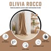 Olivia Rocco Flannel Fleece Throw Blanket Super Soft Warm Fluffy