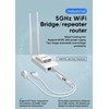 VONETS 5GHz Industrial Mini WLAN Router Bridge Repeater, LAN to