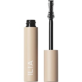 ILIA - Fullest Volumizing Mascara | Non-Toxic, Vegan, Cruelty-Free, Smudge + Flake-Free, Safe For Sensitive Eyes, For Fuller, Thicker, & Healthier Lashes (Full Size, 0.32 fl oz | 9.5 ml)