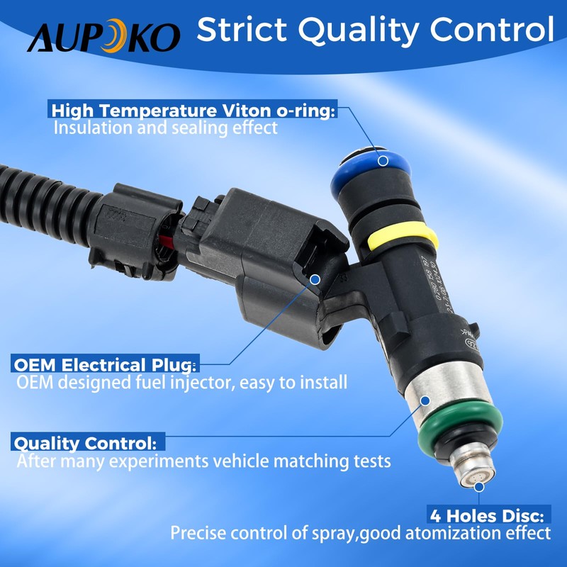2PCS Fuel Injector Harness Set - Compatible with Polaris Ranger