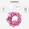 Gresonic Cherry Blossoms Willow Vine Wall Decoration - 48 LEDs