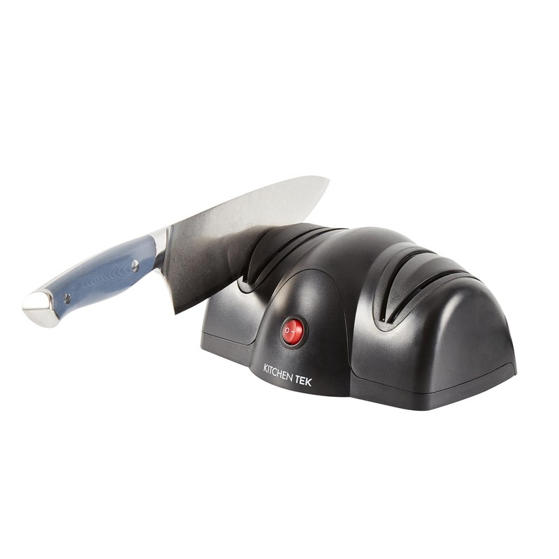 Restaurantware-Kitchen Tek 2-Stage Electric Knife Sharpener, 1 Straight-Edge Knife Sharpener