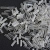 250 Pcs Hair Extension Shrink Tubes Shrinky Clear Tubes for