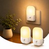 Emeritpro Night Light Socket with Motion Sensor, 5 Adjustable Brightness