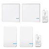 NineLeaf Wireless Light Switch and Reciever Kit, Wireless Switch Remote,