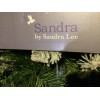 Sandra Lee Christmas Magnolia And Frosted Pinecone Wreath New In