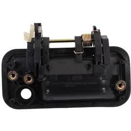 For Isuzu Rodeo 1998-2004 Exterior Door Handle Front, Driver Side Textured Black | With Key Hole | Trim: S | IZ1310109 | 8971807910