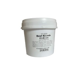 The Sausage Maker - Natural Beef Rounds 43-46mm Suasage Casings for Sausage Making (1 3/4"-2")