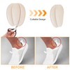 4Pairs Tongue Pads for Shoes, Non Slip Shoe Size Reducer