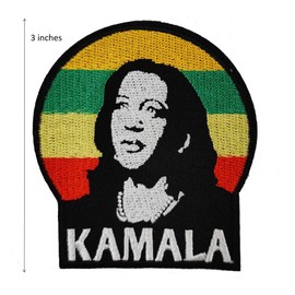 Cute-Patch Kama-la Kamala Harris Embroidered Iron on Patch