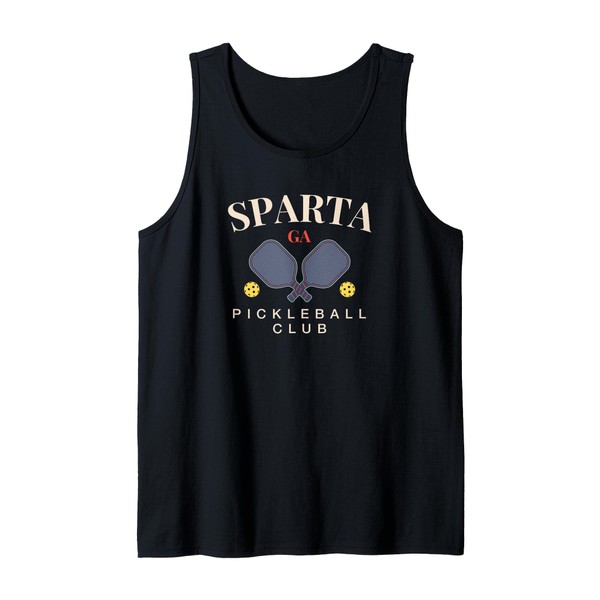 Sparta, GA Pickleball Club Tee for Paddle Lovers Tank Top