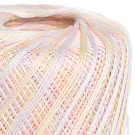 オリムパス製絲(Olympus Thread) エミーグランデ ミックス レース糸 合細 Col.M1 パープル系 25g 約109m