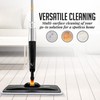 OVENTE Microfiber Spray Mop for Floor Cleaning with Refillable Bottle,