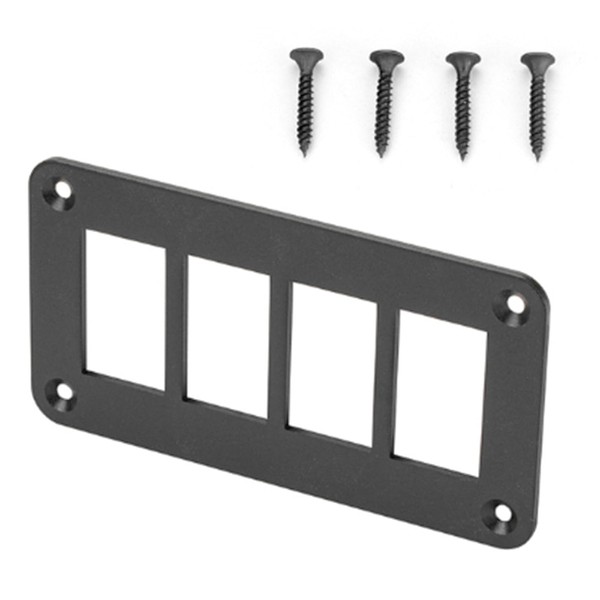 4 Way Rocker Toggle Switch Panel Housing Holder, Switch Panel