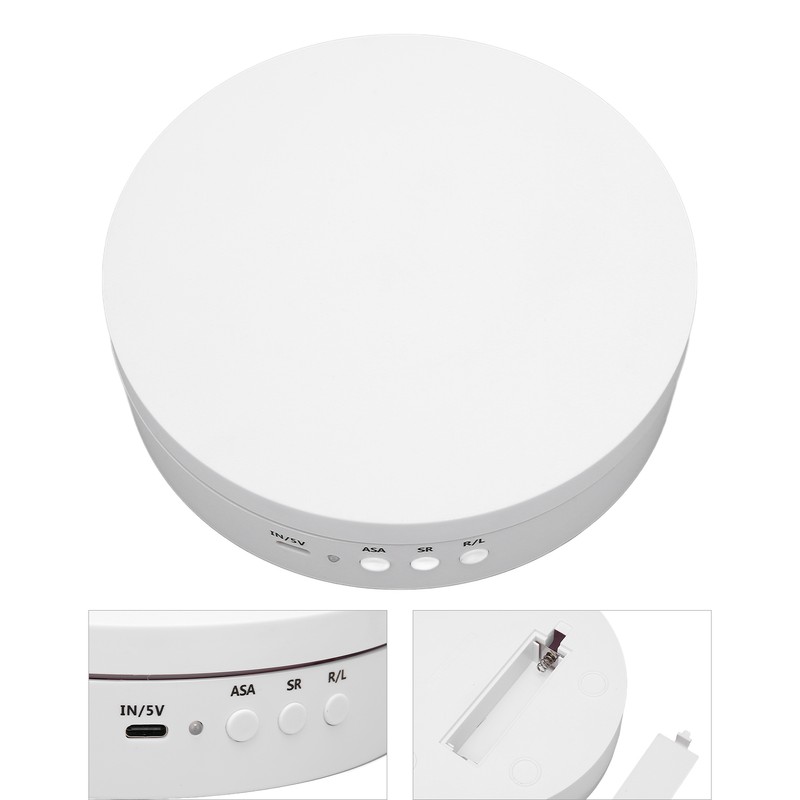 Rotating Display Stand Speed Direction Adjustable 360 Degree Rotatable Turntable