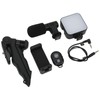 Smartphone Video Kit Tripod Mobile Phone Clip Fill Light Microphone