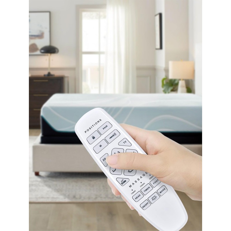 Replacement Remote Control Compatible with Okin Electric Adjustable Bed RF.27.19.33
