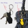 CLuaR Cat Charm Keychain Genuine Leather Made in Japan Key