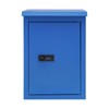Wall Mount Key Lock Box with Combination Lock,Lockable Mailbox Hanging