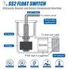 2Pack SS2 Float Switch 3/4 Inch L Shape, Versatile &