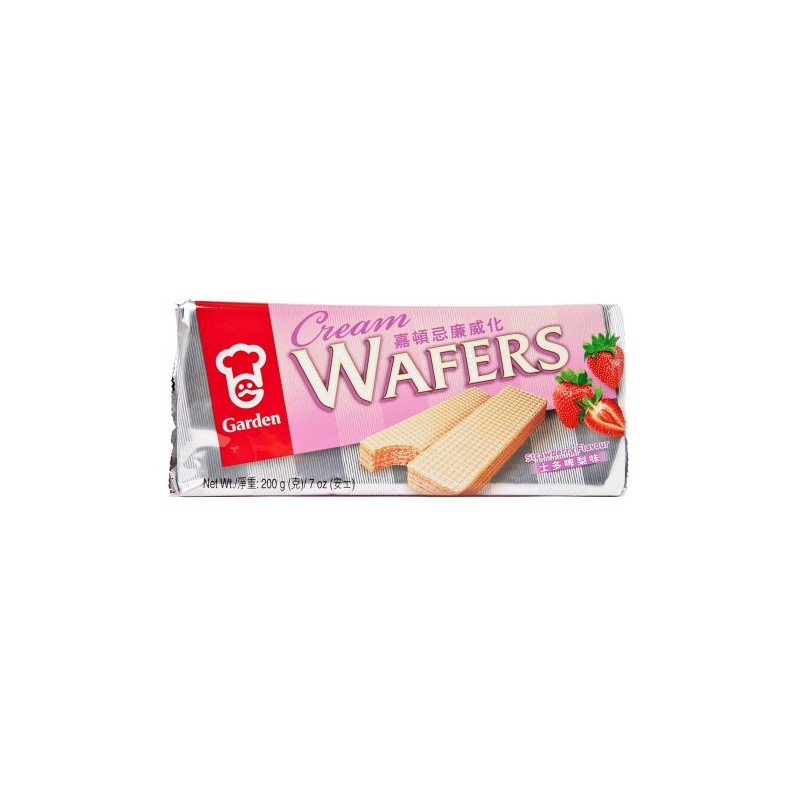 Garden - Cream Wafers - Strawberry Flavour (Net Wt. 7