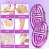 Meridian Massage Brush, Body Massage Brush, Pack of 2