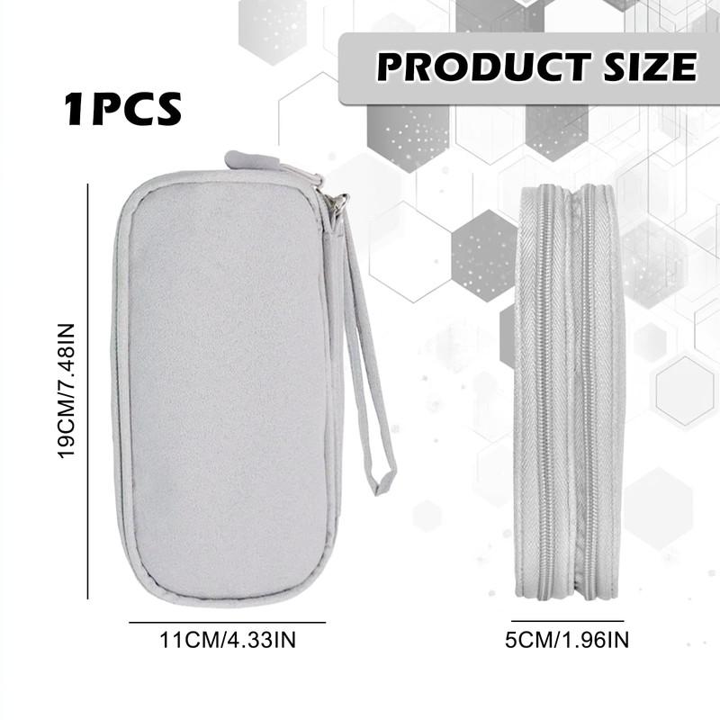 Mudoulu Organizer Travel Case for Cables, Multi-Layer Mesh Design Cable
