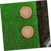 CIYODO 12 Garden Stepping Stones Outdoor Wooden Paving Artificial Stone