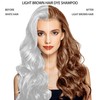 Farndu Light Brown Hair Dye Shampoo for Women Men, Instant