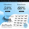CALAILIS Artificial Eyelashes, Natural Look, Ultralight and Soft False Eyelashes,