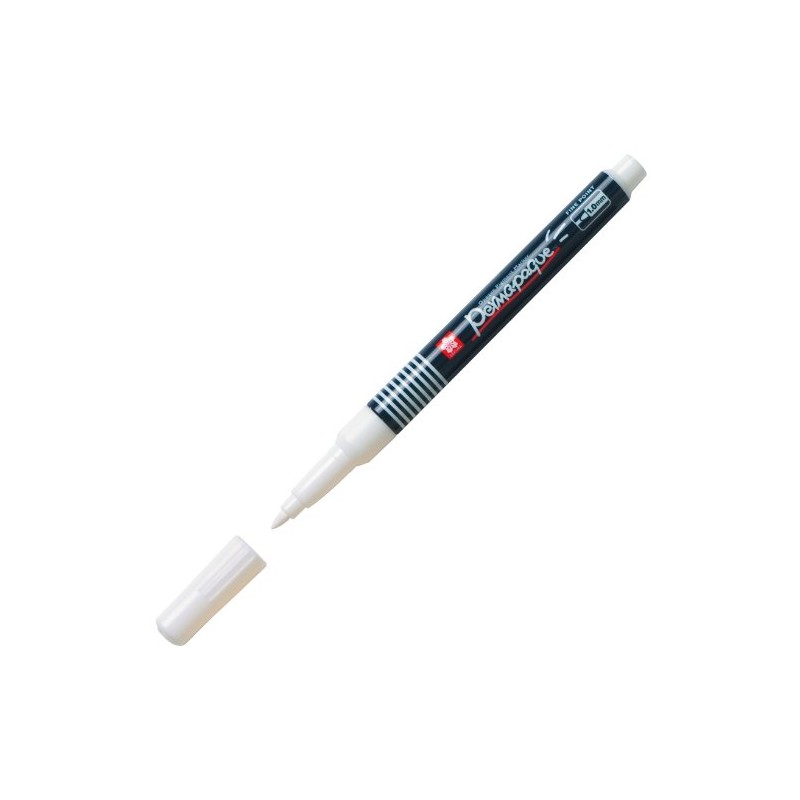 SAKURA Permapaque White Pigment Marker Pen Fine 1.0 mm