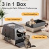 Stainless Steel Litter Box with Lid XL Extra Large Litter