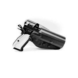 DSCHolsters Model 5 - CZ Shadow 2 / Competition / OWB Carry Holster - No Attachment, Right Hand - Black