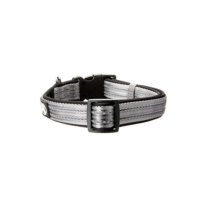 Alcott Adventure Essentials Collar, Large, Grey