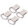 4 Pcs Shoulder Strap Clip Bag Handle Shoulder Strap Buckle