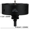 120mm Hole Saw, HSS Bi-Metal Hole Cutter with Pilot Bit