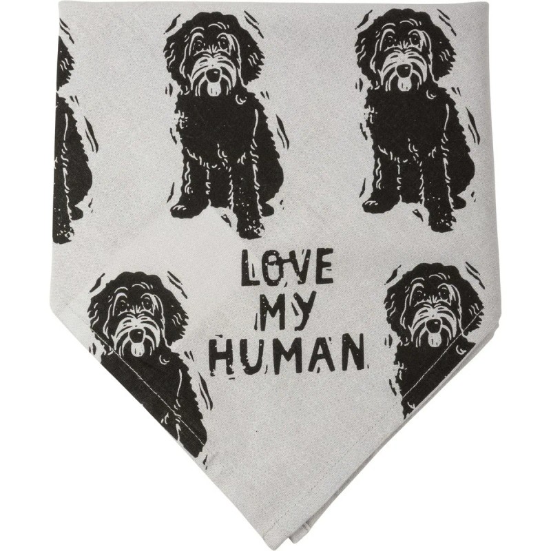 PBK "Best Doodle Ever" Large Pet Bandana 21" X 21"