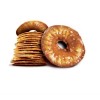 Zone Distribution Inc Elephant Baked Squeezed Flat Pretzels, Sea Salt