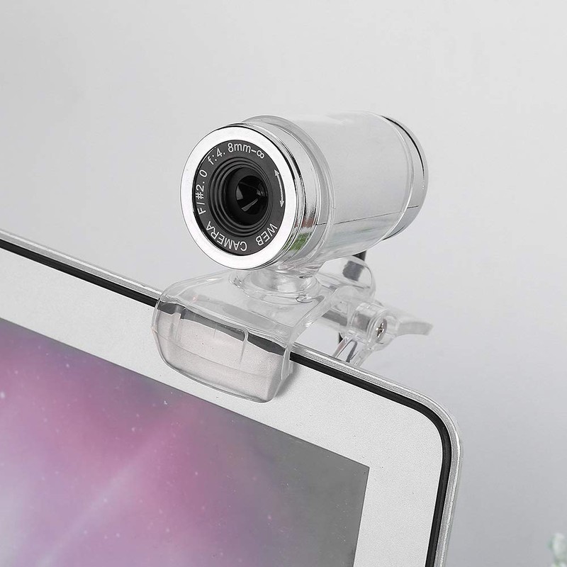 Web Camera, USB Webcam Clip-on 360 Degree 12 Megapixel HD
