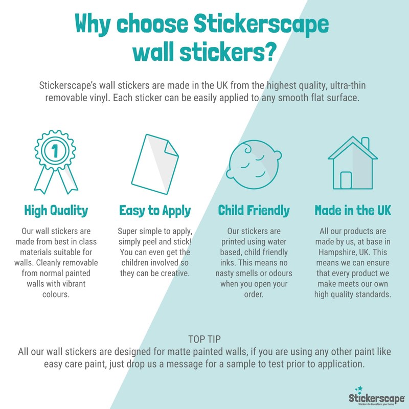Stickerscape Zog and Dragons Wall Stickers - Dragons Wall Decor,