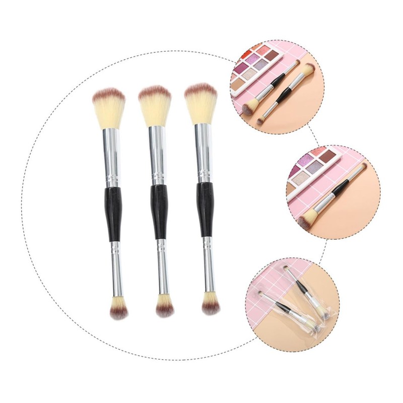 FOMIYES 3sets Comprehensive Makeup Brush Set Blush Brush Travel-friendly 3pcs*3