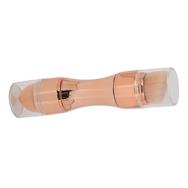 Brocha de Maquillaje 4 en 1, Mini Brocha de Maquillaje Facial, Cabeza de Esponja eláStica para Polvo para Sombra de Ojos