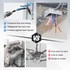 4 Pcs Multifunctional Wire Twister Tool for Drill, Lightweight Wire