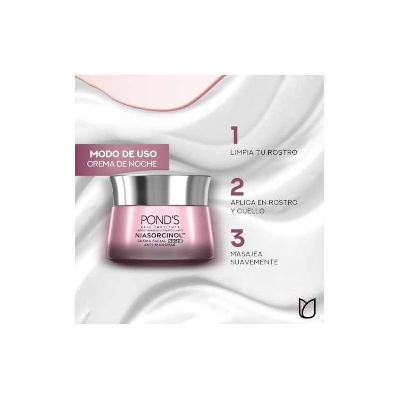 POND'S Crema Facial Antimanchas Noche Bright Miracle Ultimate Clarity 50g