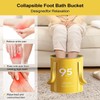 Foot Bath - Collap-sible Bucket For Soaking Feet Folding Portable
