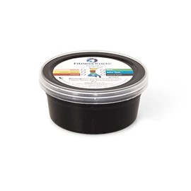 Fitness Knete Deluxe Colour | 85 g Cans | Thickness Selection | Finger Trainer | Hand Trainer (Black = Extra Firm)