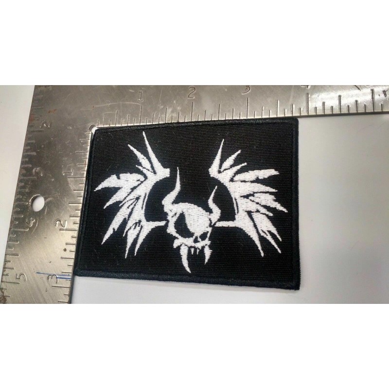 Metallica Patch Iron/Sew on Embroidered bat skull Thrash Metal Slayer